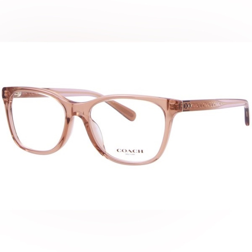 Coach Women's Pink Glasses - Picture 4 of 12